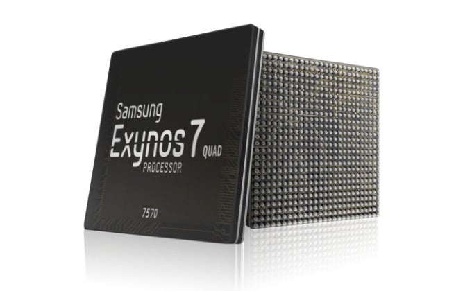 Samsung Exynos 7570 14nm SoC for affordable smartphones enters mass production
