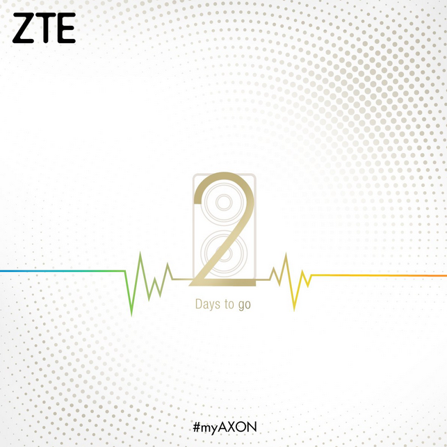 ZTE's IFA teaser is for a model already released with dual front-facing speakers, the ZTE Axon 7 mini - ZTE teases dual camera Axon model for IFA unveiling (UPDATE)