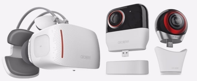 Alcatel shows off standalone Vision VR headset with smartphone innards
