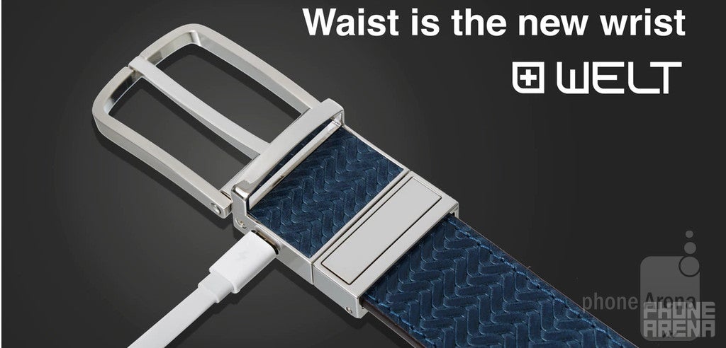 Samsung-backed smart belt tells you if you're sitting or eating too much