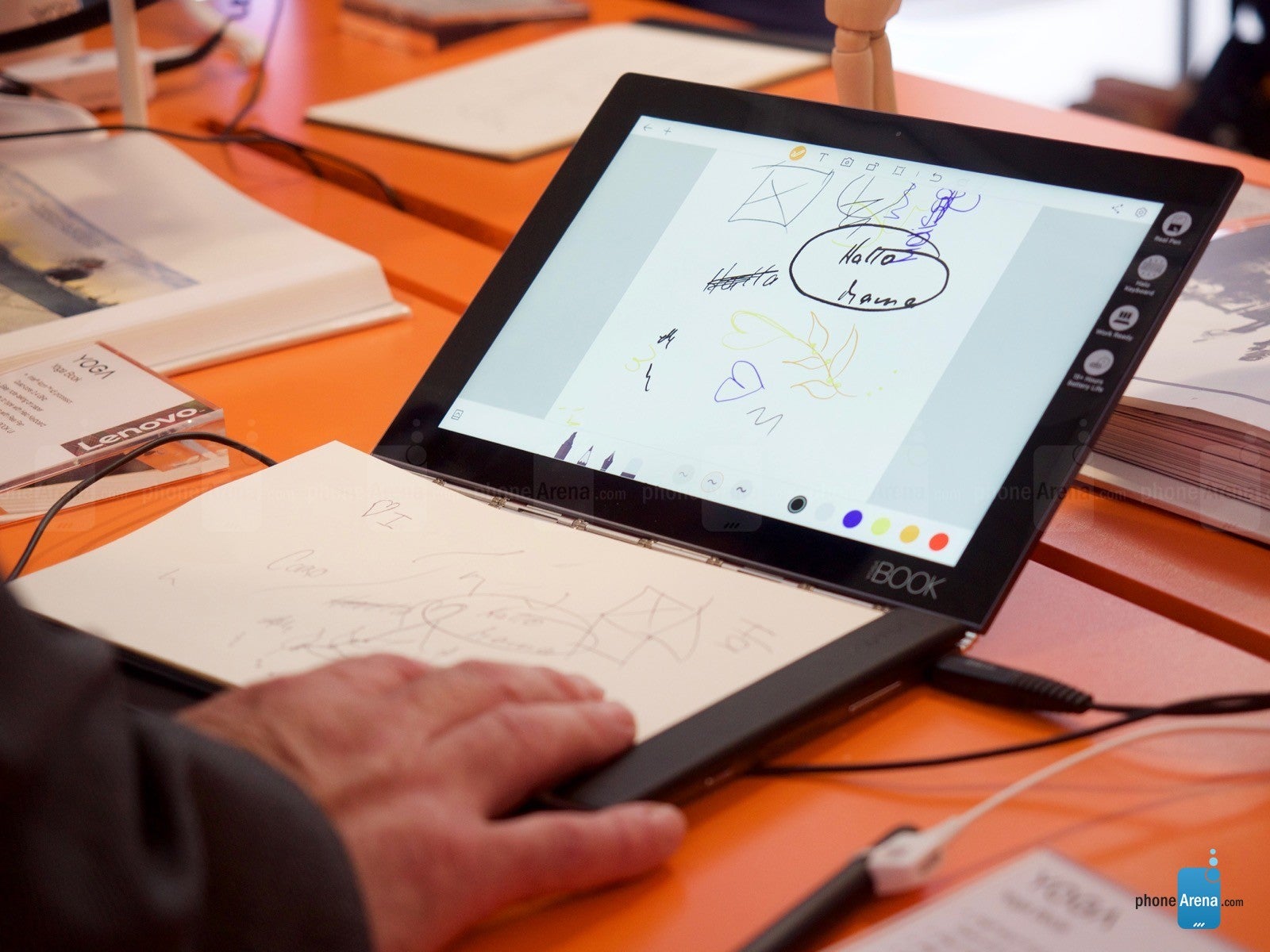 Lenovo Yoga Book preview: Hey look, it's a tablet with a notepad!