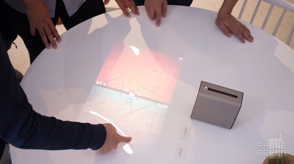 The Sony Xperia Projector could one day be your living room&#039;s entertainment hub - Sony shows Android-based, touch-enabled projector concept at IFA 2016, and we got to try it