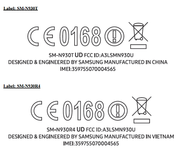 Exploding kittens: how to tell if you have a Samsung SDI, or a &#039;safe&#039; ATL battery in your Note 7