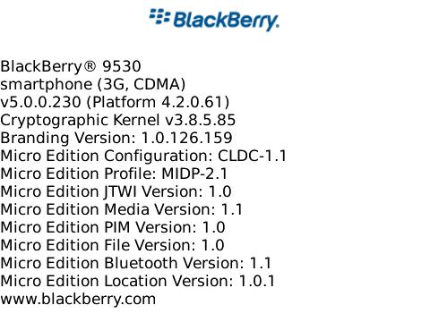 Actual (non-hybrid) OS 5.0.0.230 leaked for the BlackBerry Storm 9530