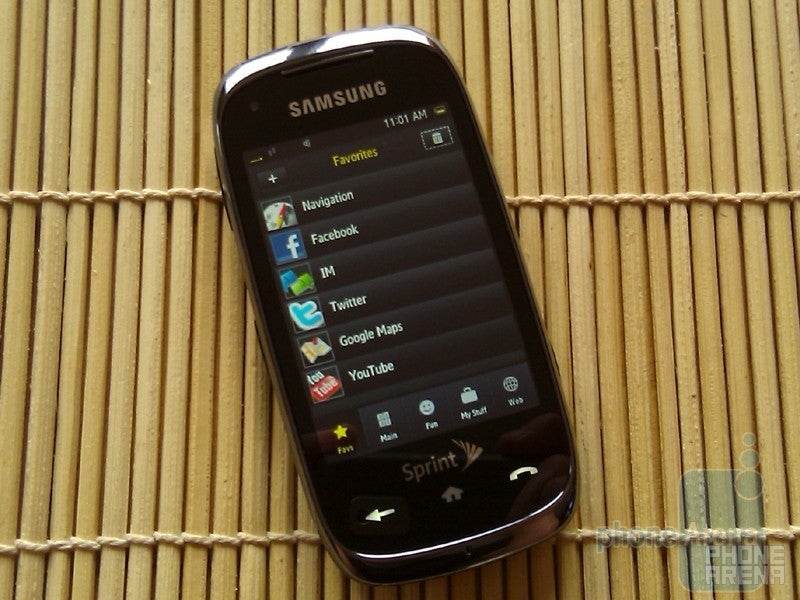 Samsung Instinct HD - Hands on with Sprint&#039;s Hero and Instinct HD
