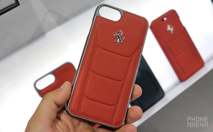 Not enough cash for a Ferrari? $40 buys you this Ferrari red leather iPhone case