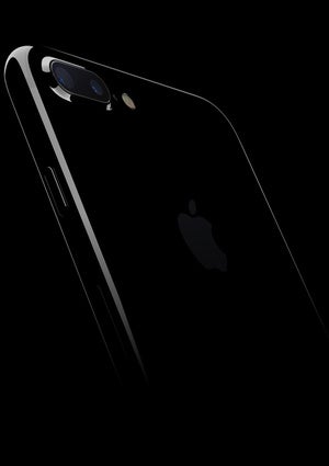 The iPhone 7 and 7 Plus come in Jet Black - Apple announces iPhone 7 and iPhone 7 Plus: gorgeous new design, revolutionary camera, water-resistant