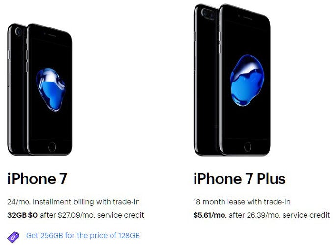 Aaand... the best deal on an iPhone 7 buy goes to Sprint