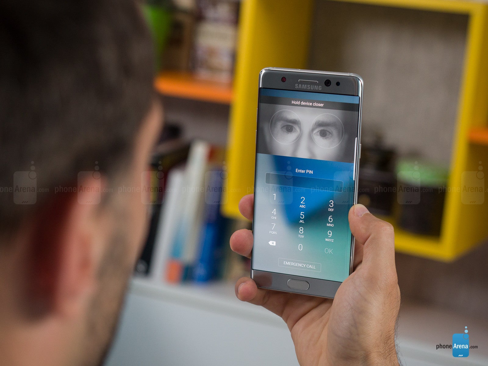 Note 7's iris scanner will probably arrive on the Galaxy S8/S8+ as well - Samsung Galaxy S8, Galaxy S8+ rumor review: design, specs, features, price and release date
