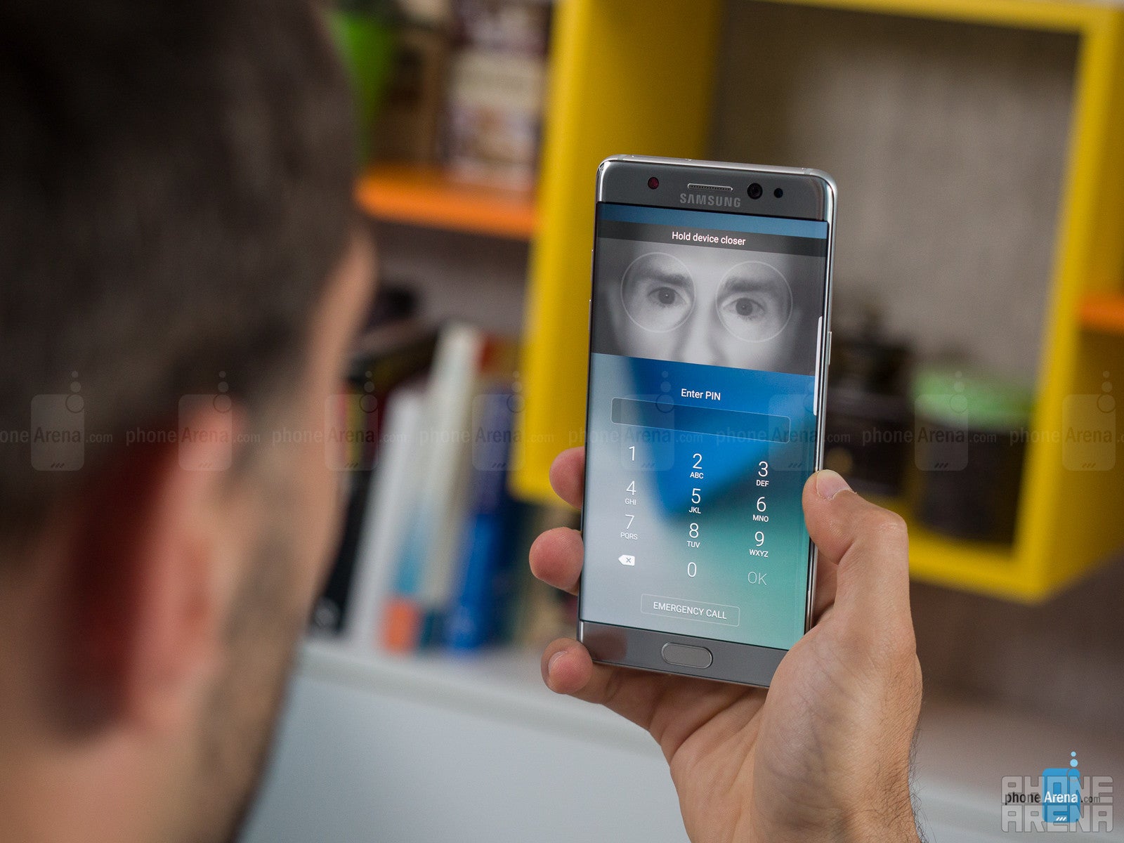 Note 7&#039;s iris scanner will probably arrive on the Galaxy S8/S8+ as well - Samsung Galaxy S8, Galaxy S8+ rumor review: design, specs, features, price and release date