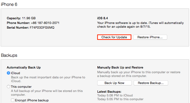 Click the &#039;Check for update&#039; button in order to see if iOS 10 is available for your device - How to download and install iOS 10 on your eligible iPhone or iPad when the time comes