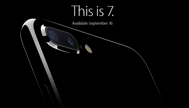 Apple iPhone 7 Plus size comparison versus iPhone 6s Plus, Galaxy Note 7, LG V20, Nexus 6P, S7 edge, OnePlus 3