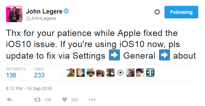 Apple has sent out a fix that will allow T-Mobile subscribers to update to iOS 10 without worrying about losing connectivity - Apple pushes out iOS 10 update fix to T-Mobile subscribers