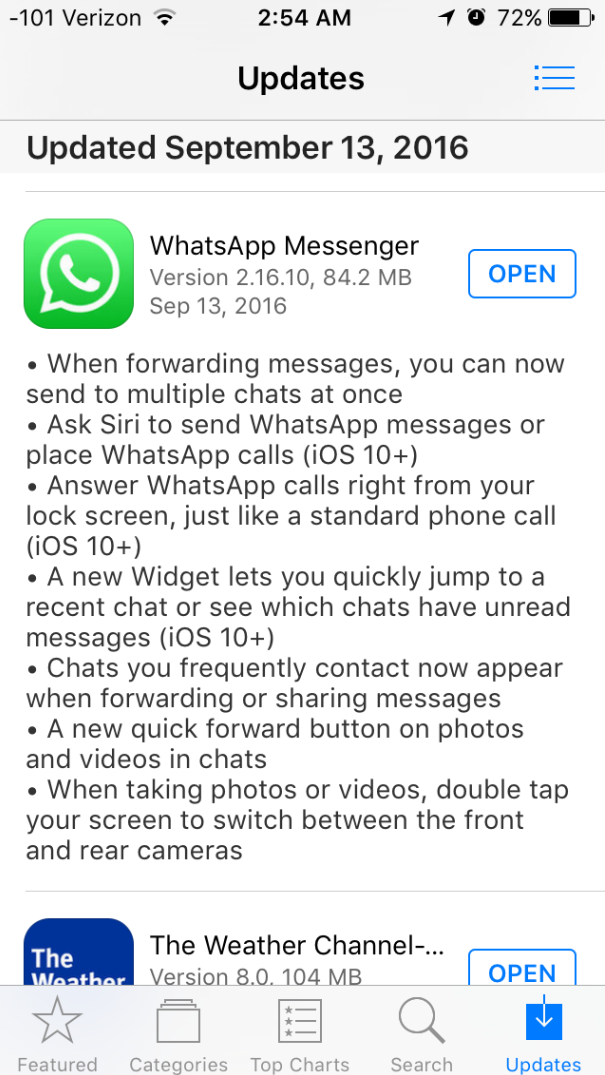 WhatsApp for iOS&nbsp; has received an update with new features - Update to WhatsApp for iOS lets you ask Siri to send a message or make a call through the app