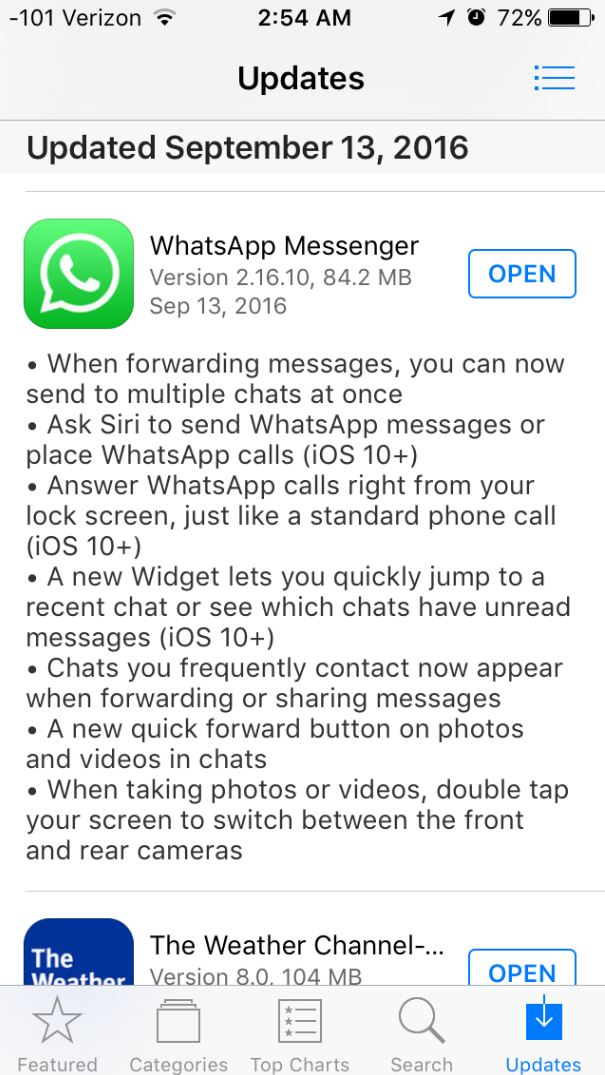 WhatsApp for iOS&amp;nbsp; has received an update with new features - Update to WhatsApp for iOS lets you ask Siri to send a message or make a call through the app