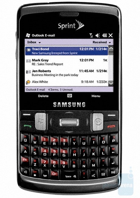 Samsung Intrepid for Sprint – yet another Windows Mobile 6.5 phone