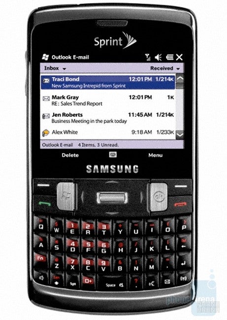 Samsung Intrepid for Sprint – yet another Windows Mobile 6.5 phone