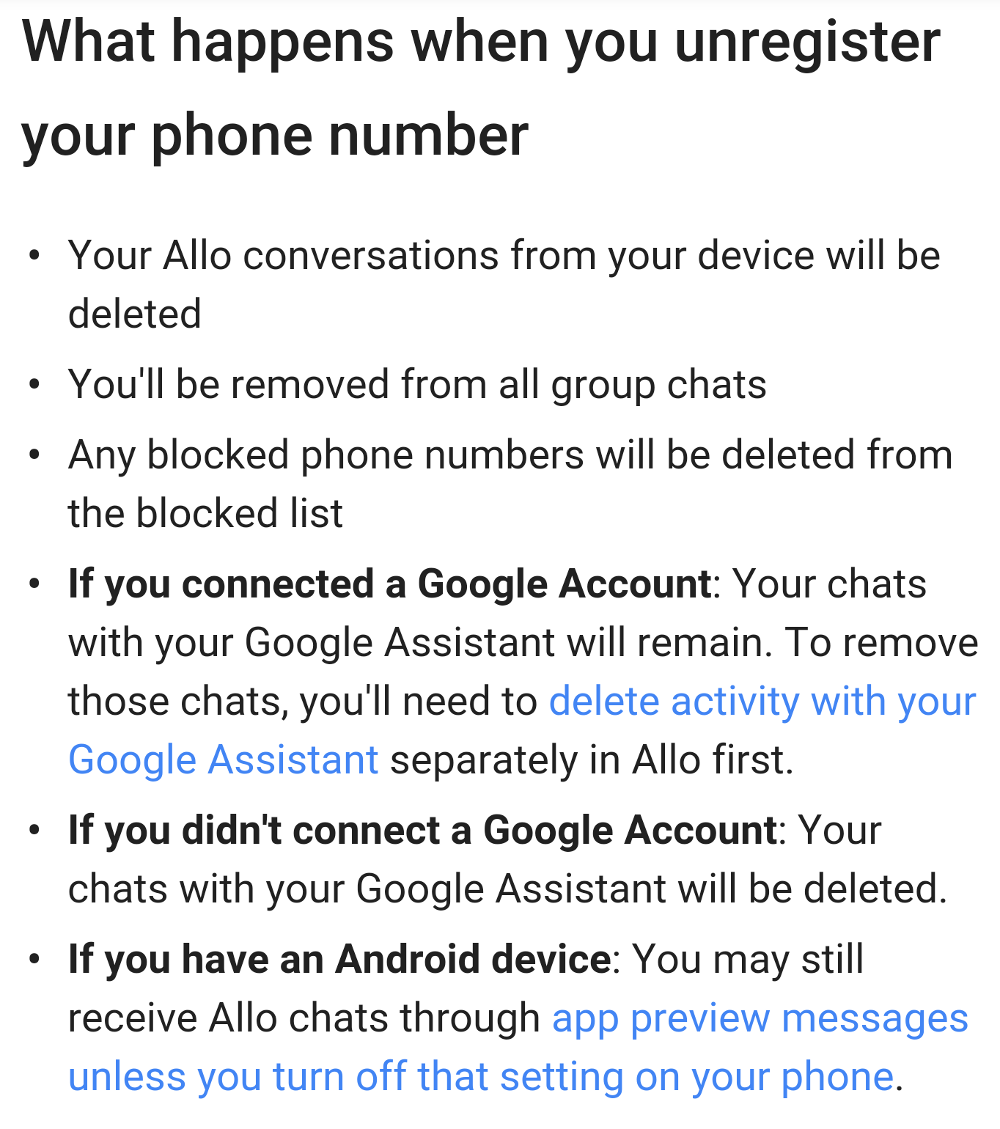 Straight from Allo&#039;s manual - Apple iMessage vs Google Allo: A one-horse race