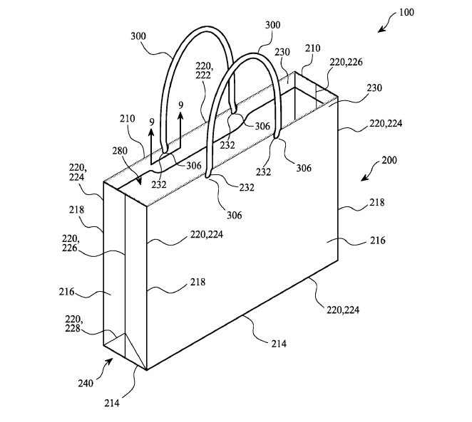 Apple has filed a patent application for a bag - Apple files a patent application for a paper bag; Team Coco introduces the Apple AirBag