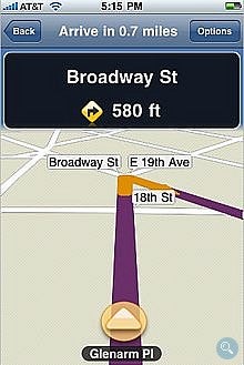 MapQuest now offers GPS navigation for the iPhone with various pricing