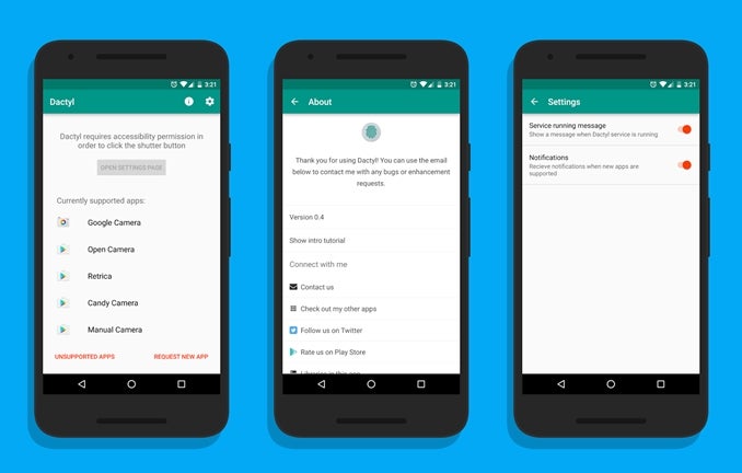Spotlight: Dactyl for Android lets you easily take pictures by simply touching your fingerprint sensor