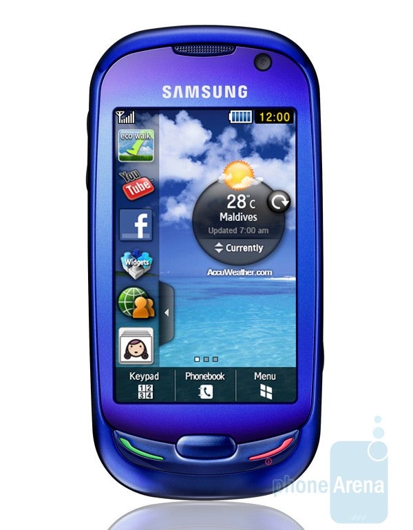 The Samsung Blue Earth S7550 is made of recycled water bottles - The eco-friendly Samsung Blue Earth launches in October