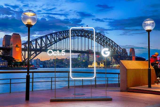 Now in the Land Down Under - Google&#039;s sculpture advertising hits Australia