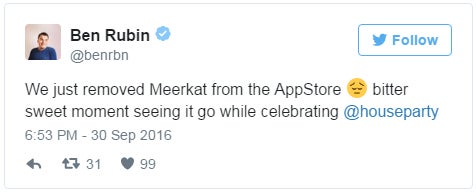 Meerkat is dead but its creator's new Houseparty app is the life and soul