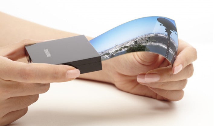Samsung wants to produce bendable displays in the US, files patent