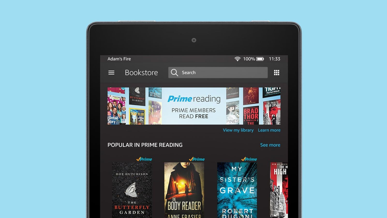 Amazon Prime members now have access to free books, magazines, and comics