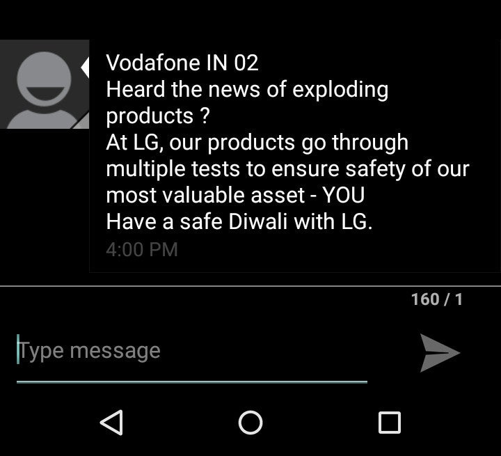LG shames Samsung over exploding Galaxy Note 7 phones