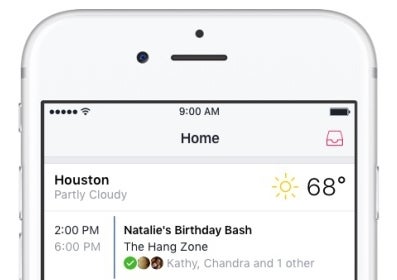 Facebook launches Events app for iOS, Android version coming soon
