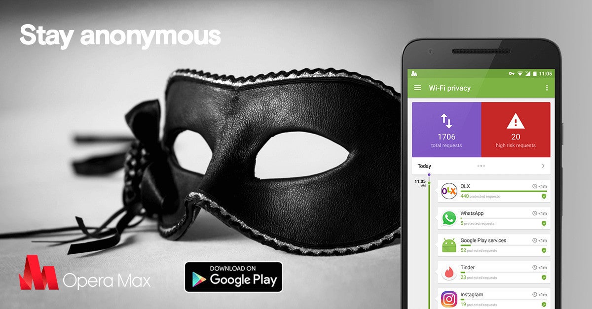 Opera Max for Android updated with improved privacy features, ad-blocker