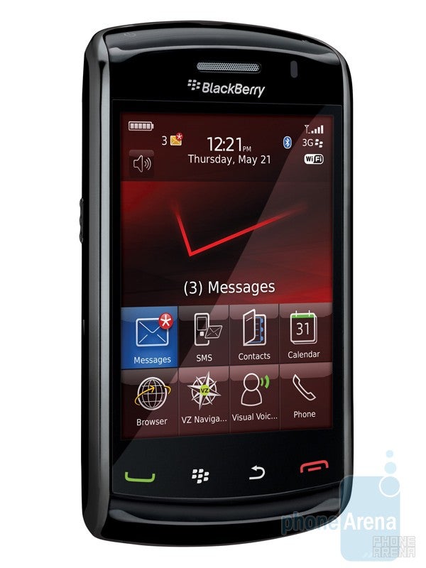 The BlackBerry Storm2 will feature a new SurePress technology - RIM BlackBerry Storm2 officially available from Verizon on October 28