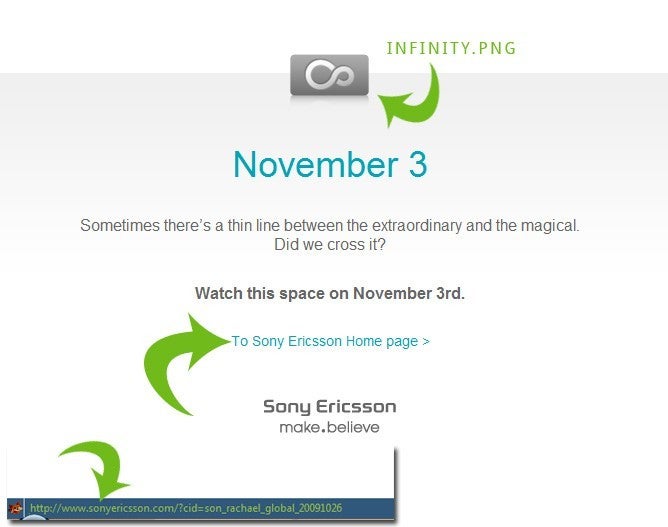 The Sony Ericsson XPERIA X3 will be officially announced on 3 November?