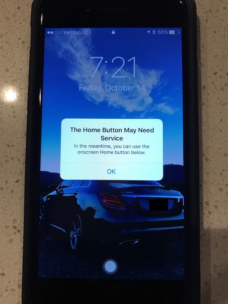 What if your iPhone 7's capacitive Home button fails? Use a virtual Home button!