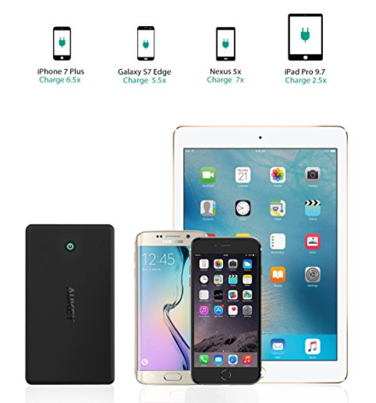 Aukey&#039;s 30,000mAh power bank will keep you away from wall outlets - Aukey&#039;s 30,000mAh power bank is 20% off at Amazon; unit recharges your iPhone 7 ten times