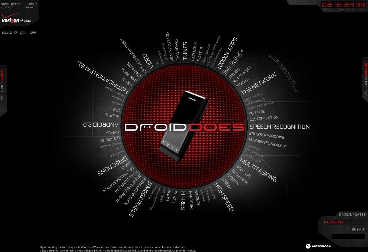DROID DOES web site has been updated