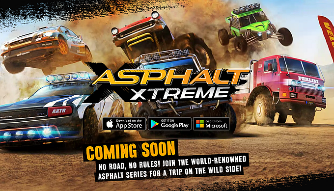 Next Asphalt title going off-road, coming soon to iOS, Android, and Windows 10 Mobile