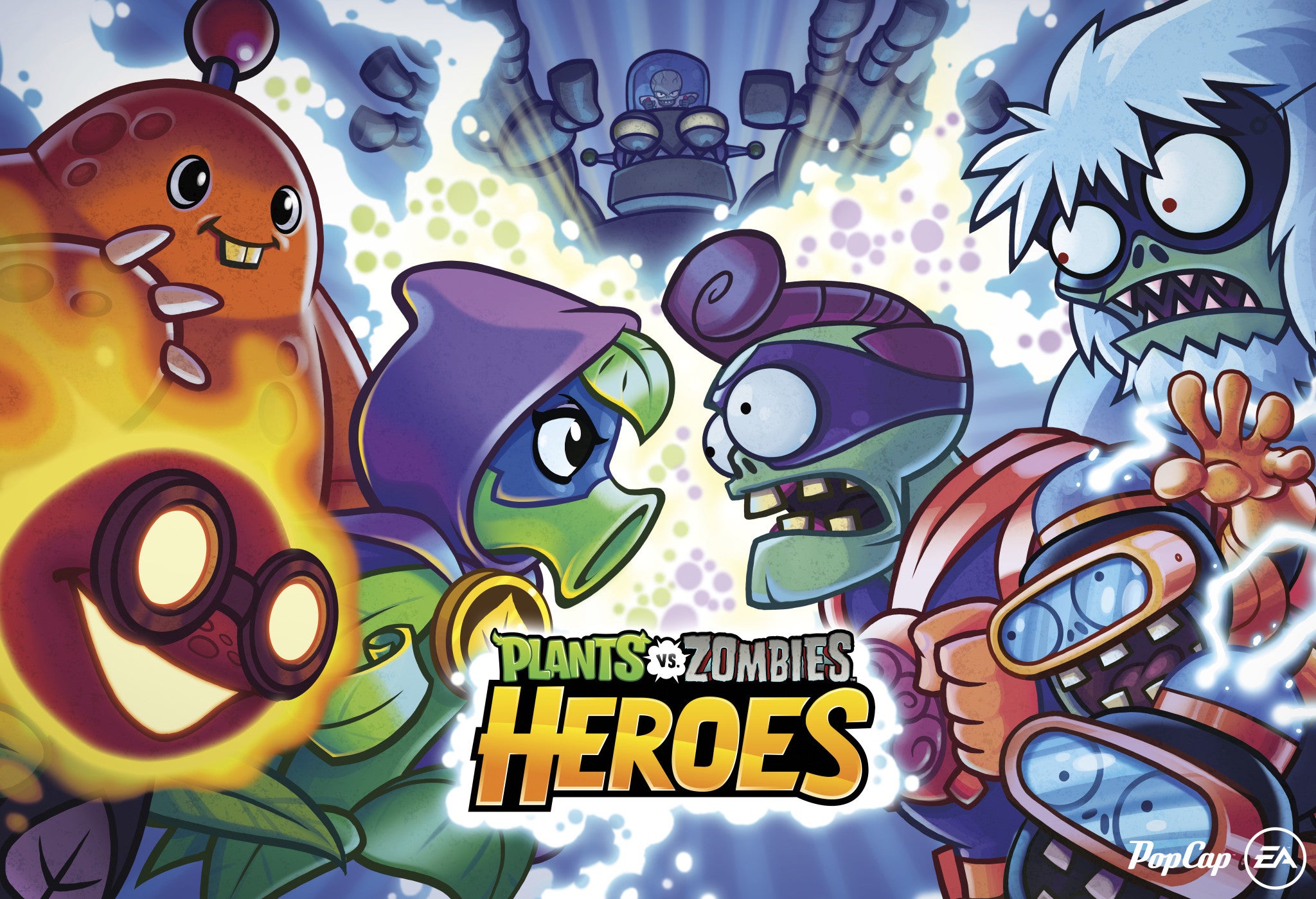 EA's Plants vs. Zombies Heroes collectible card game arrives on Android and iOS devices