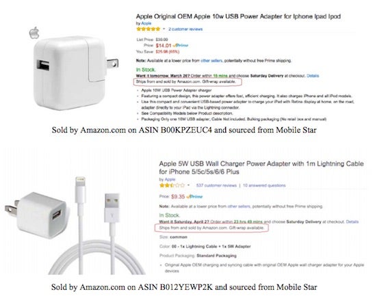 9 out of 10 iPhone accessories sold on Amazon are fake, Apple warns and sues