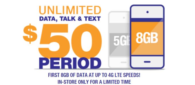 MetroPCS temporarily bumps its $50/month plan to include 8GB of LTE data