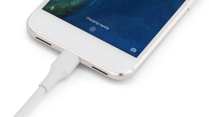 The Pixel XL supports quick charging - Google Pixel XL battery life test result is out: compare it against Apple's iPhone 7 Plus and Galaxy S7 Edge here