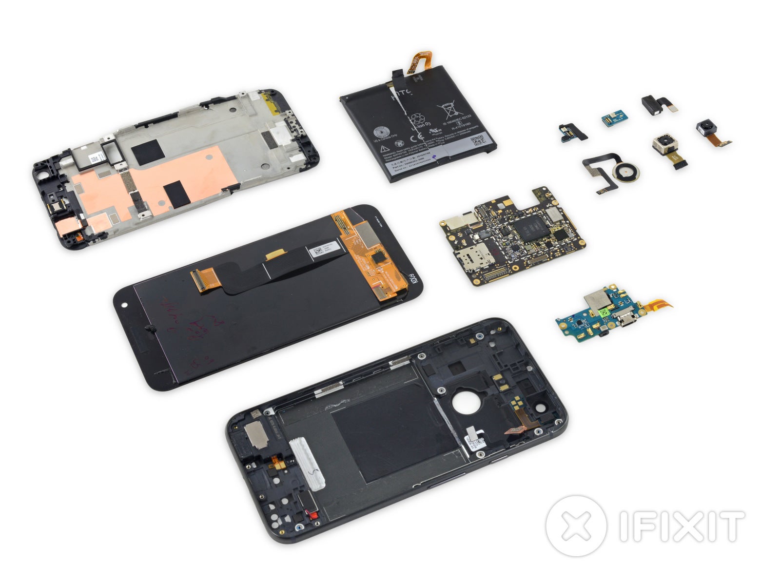 Google Pixel XL teardown shows easily replaceable modular components