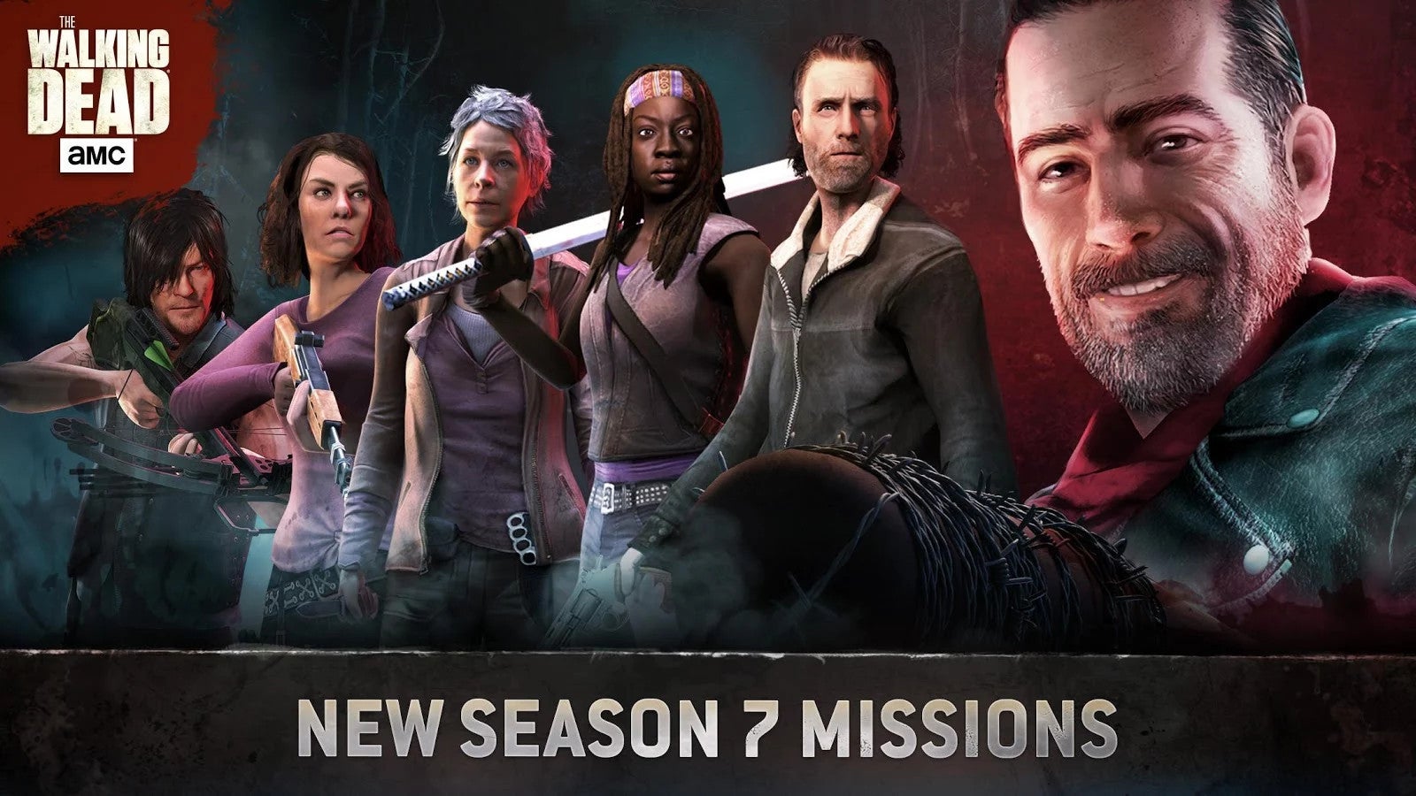 The Walking Dead: No Man&#039;s Land mobile game gets integrated with Season 7 of the TV series