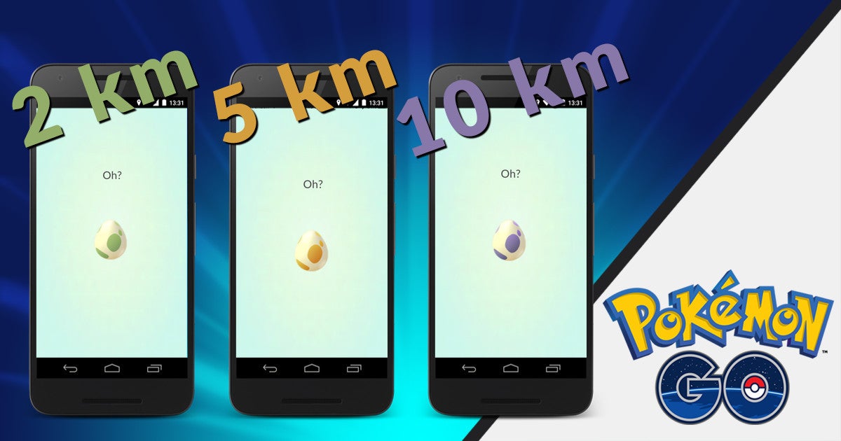 Pokemon GO update adds different patterns for Eggs, type icons shown on info screen