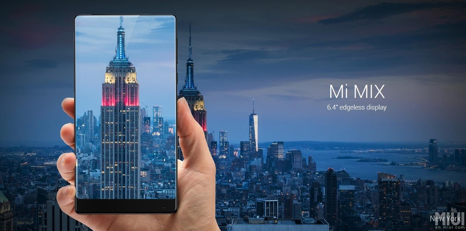 Get the new Xiaomi Mi MIX stock wallpapers right here!