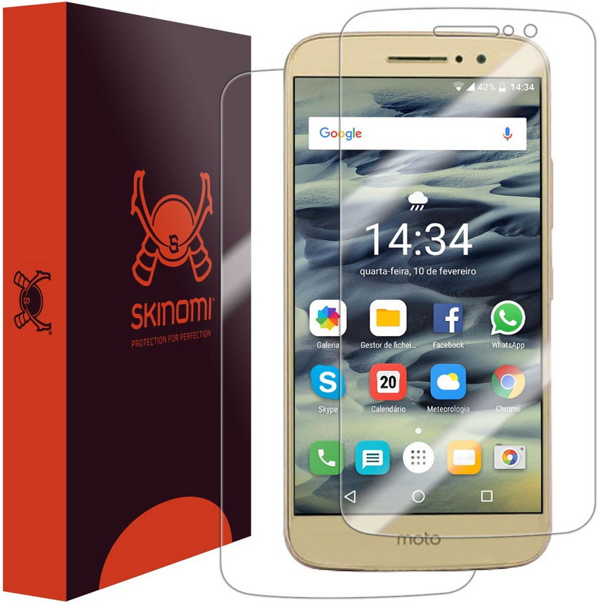 Skinomi will be selling a screen protector for the Motorola Moto M - Clear photo of Motorola Moto M leaks from handset accessory retailer Skinomi
