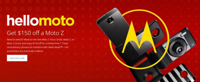 Deal: Motorola offers $150 discounts on the unlocked Moto Z, Moto Z Droid, and Moto Z Force Droid