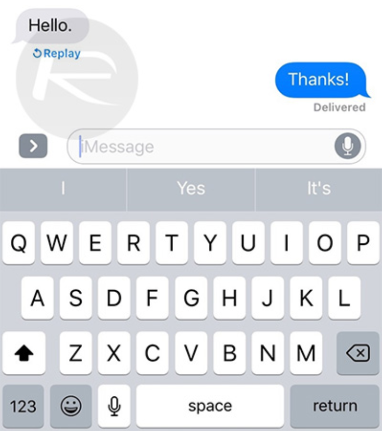 Apple iOS 10.1 will include a replay button for those who miss the animations on a Message they received - Miss an animated message? In iOS 10.1, Apple is adding a &quot;Replay&quot; button to the Messages app